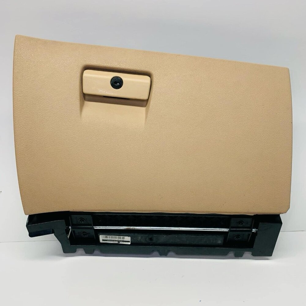 2004 - 2010 BMW X3 E83 Glove Box Compartment Storage Beige Tan Screws Handle OEM